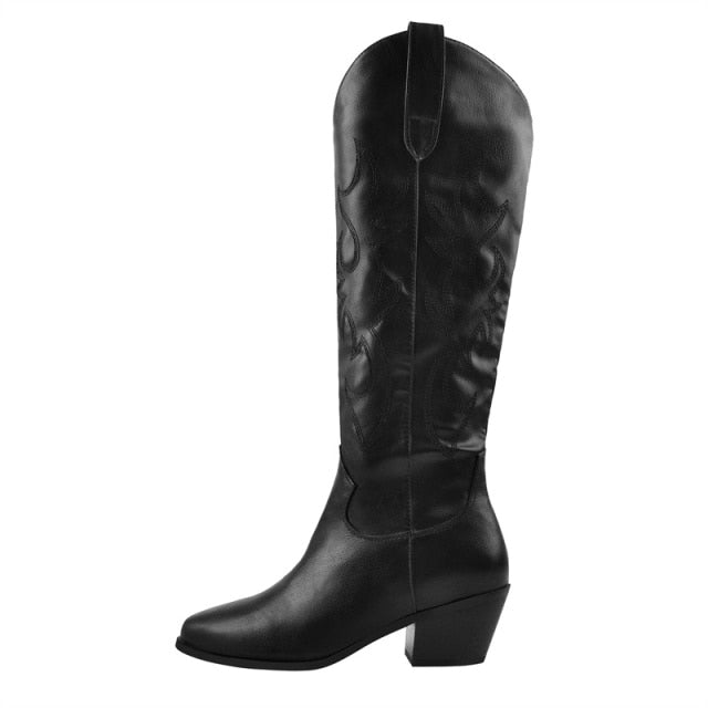 Bottes Queen Agnes (Noir)
