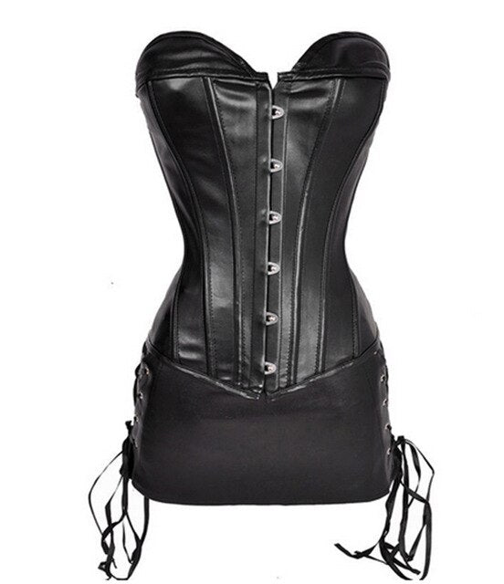 Robe Corset Drag Xena (Noir)
