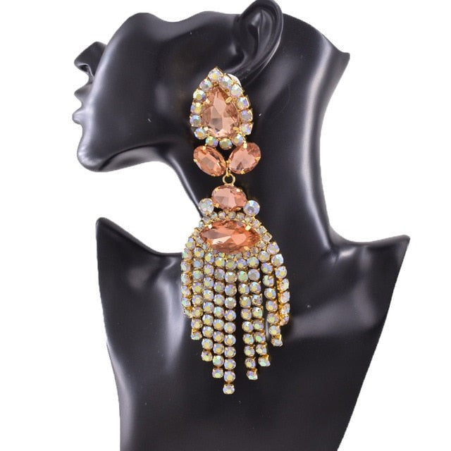 Boucles D'Oreilles Clip Queen Evnna (10 Couleurs)