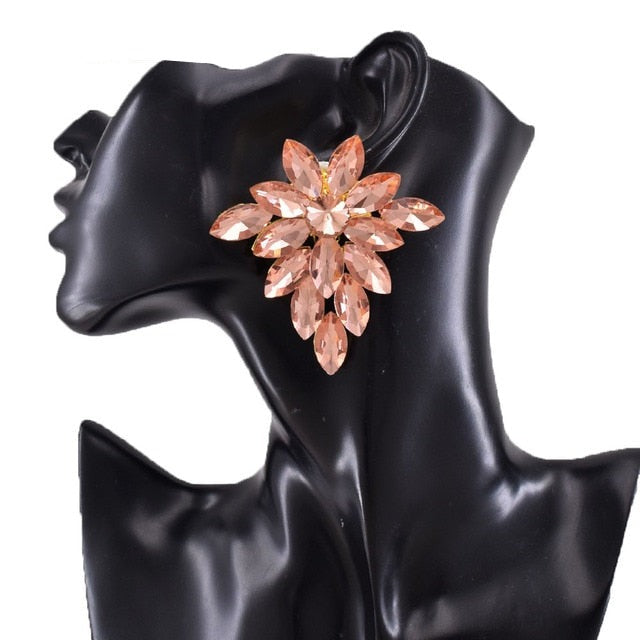 Boucles D'Oreilles Clip Queen Crauch (12 Couleurs)