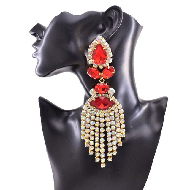 Boucles D'Oreilles Clip Queen Evnna (10 Couleurs)