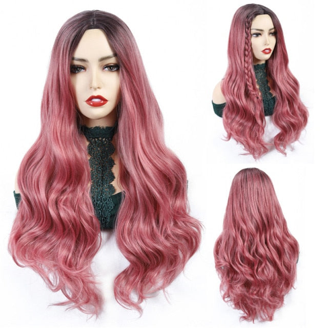 Perruque Queen Cyprus (Rose)