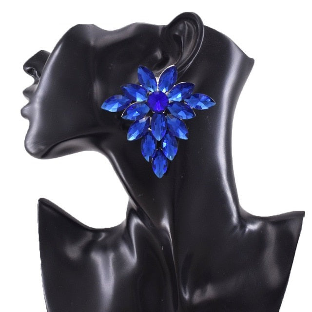Boucles D'Oreilles Clip Queen Crauch (12 Couleurs)