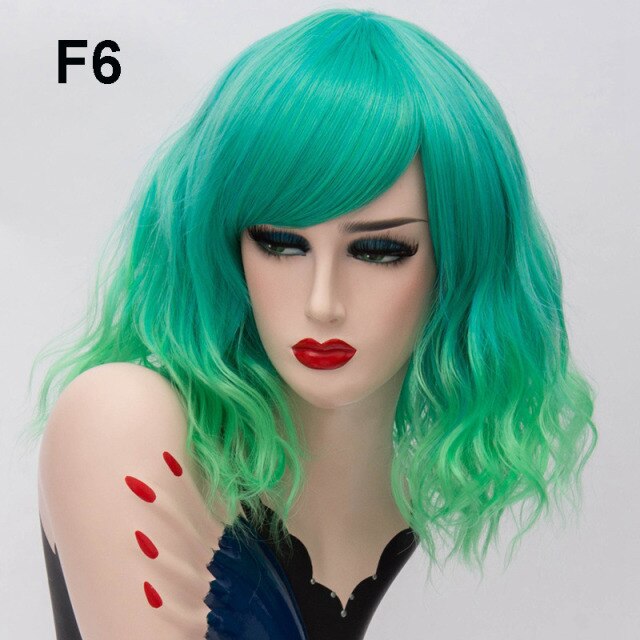 Perruque Queen Mulan (Vert clair)