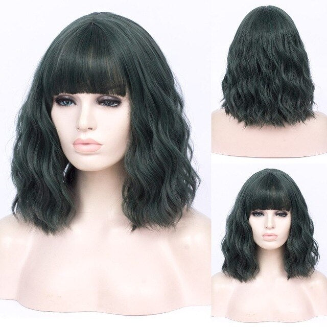 Perruque Queen Cleo (Vert foncé)