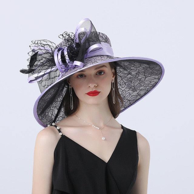 Chapeau Queen Santha (Violet)