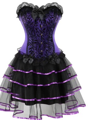 Robe Corset Drag Houston (Violet)