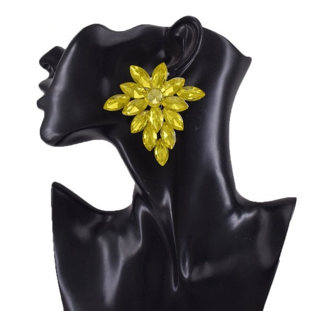 Boucles D'Oreilles Clip Queen Crauch (12 Couleurs)