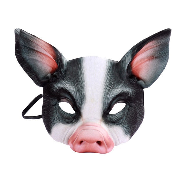 Masque Queen Pig (2 Couleurs)