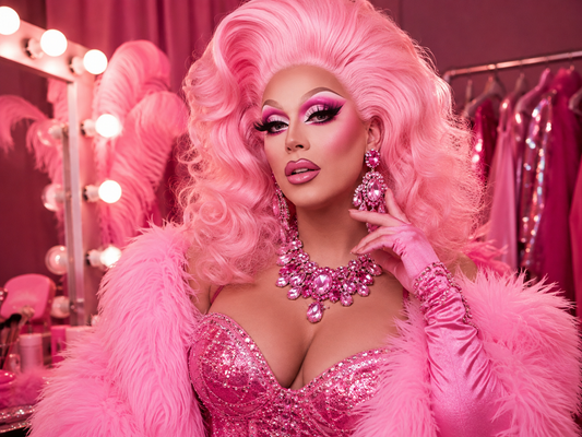 Looks drag queen roses : pop, glamour et fantaisie scénique