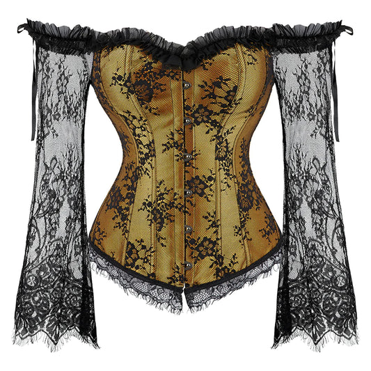 Corset Drag Forest (Jaune)