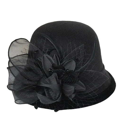 Chapeau Queen Orchya (Noir)