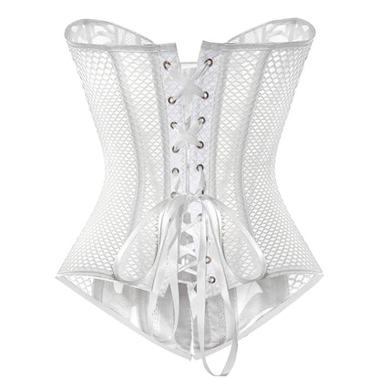 Corset Drag Minj (Blanc)