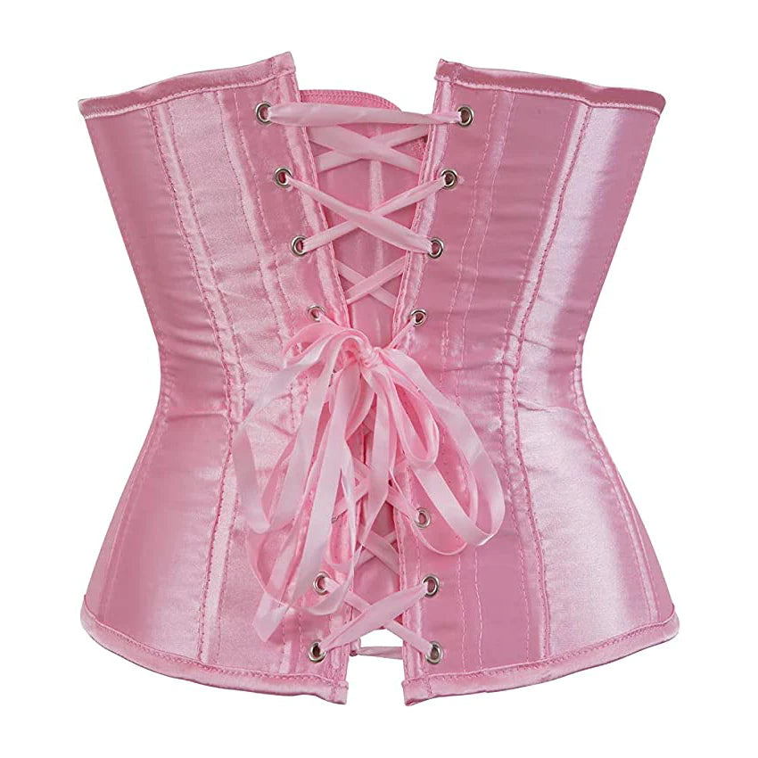 Corset Drag Satin (Rose)