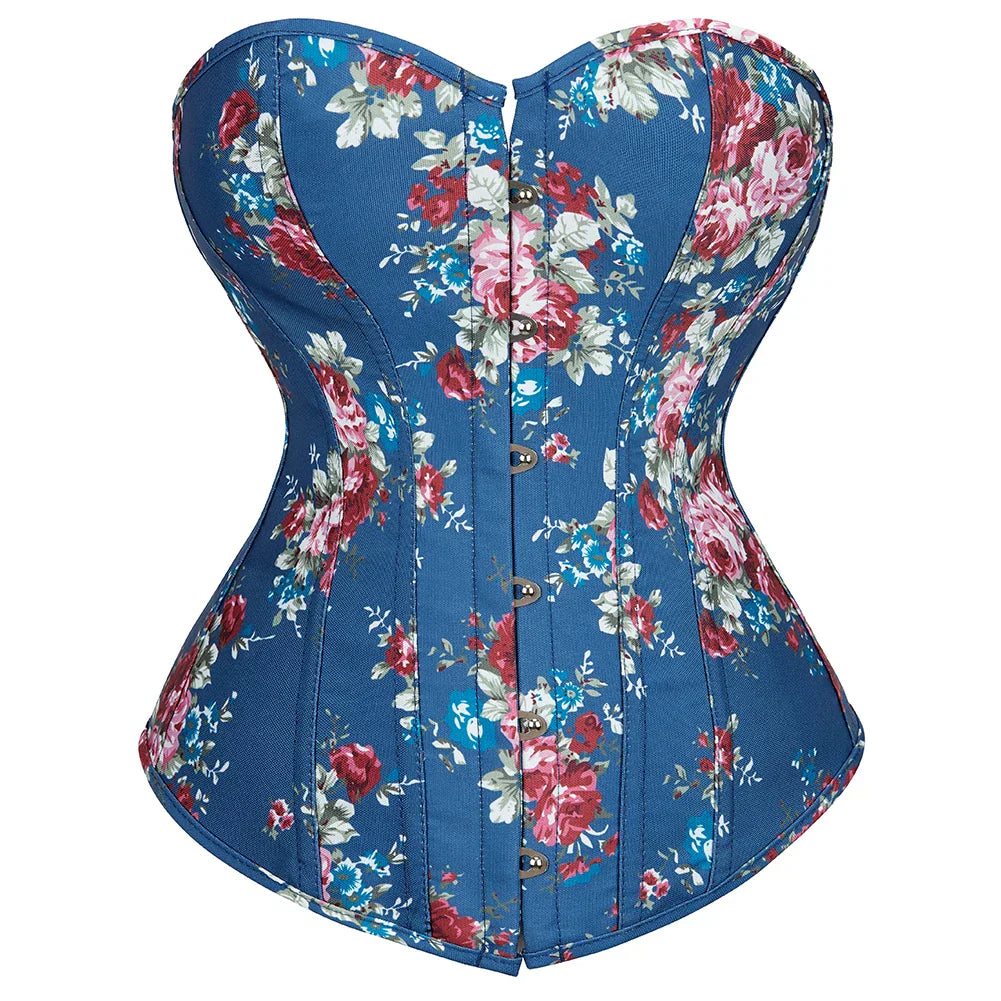 Corset Queen Alyssa (Bleu)