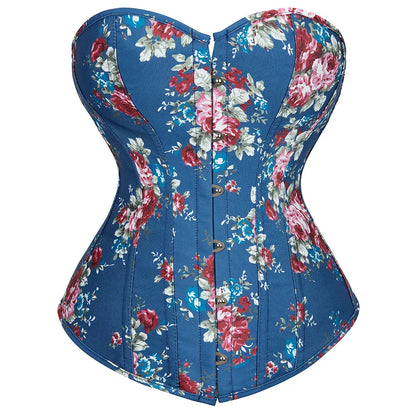 Corset Queen Alyssa (Bleu)