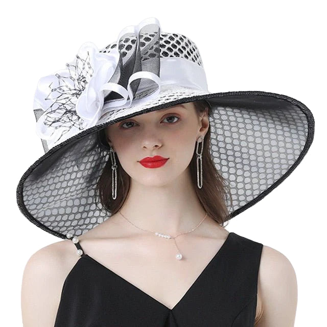 Chapeau Queen Benhamina (Blanc)