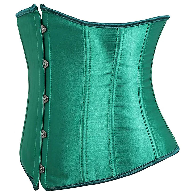 Corset Drag Satin (Vert)