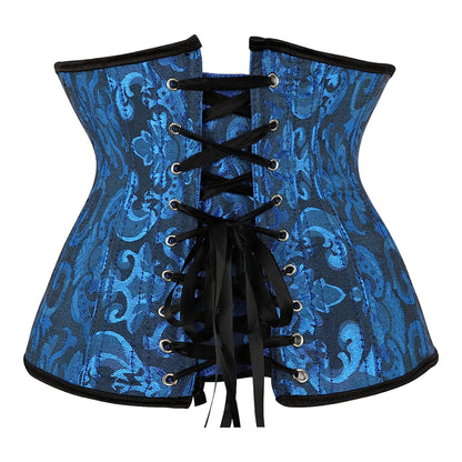 Corset Queen Spring (Bleu foncé)