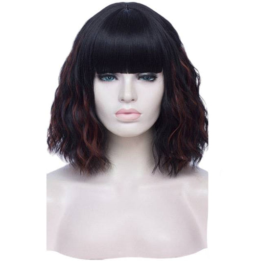 Perruque Queen Cleo (Noir avec des reflets)