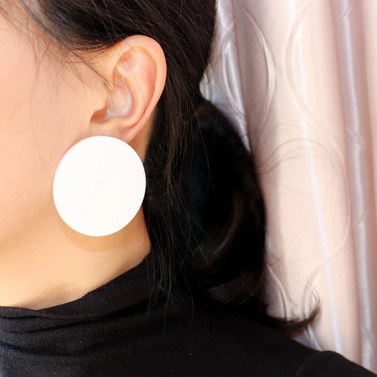 Boucles d'oreilles Queen Plate