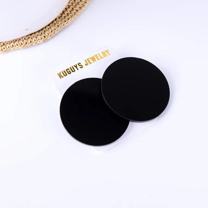 Boucles d'oreilles Queen Plate