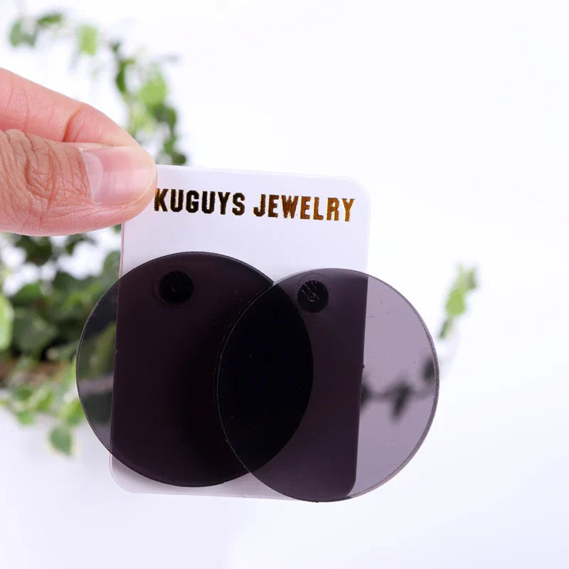 Boucles d'oreilles Queen Plate