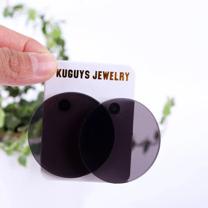 Boucles d'oreilles Queen Plate