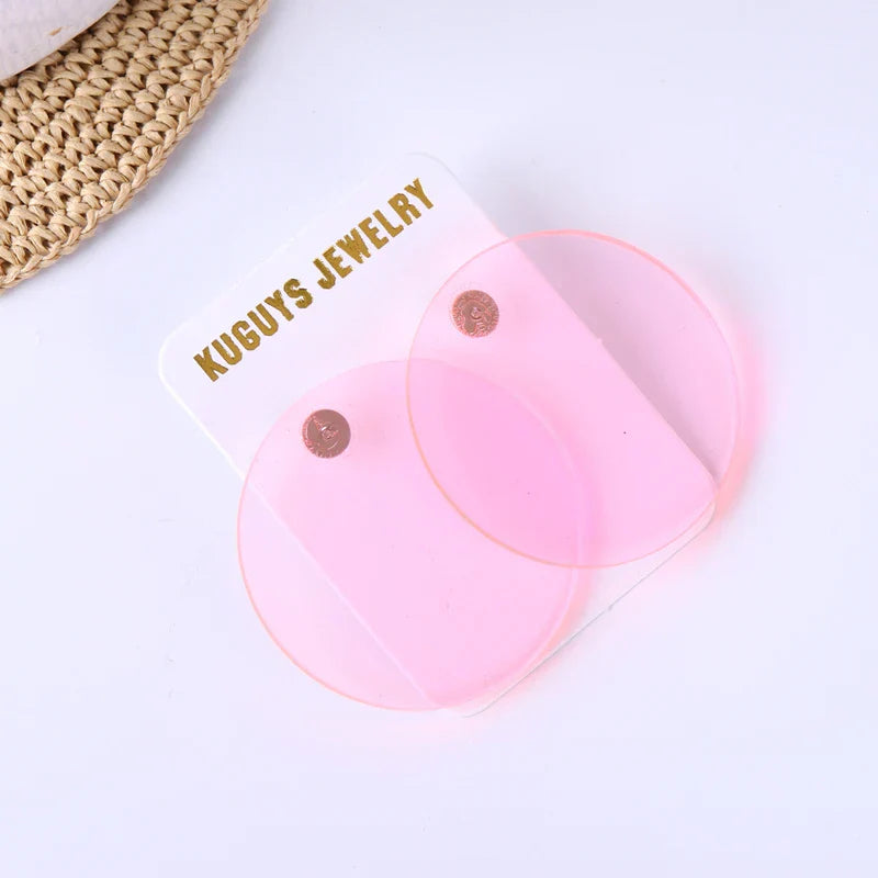 Boucles d'oreilles Queen Plate
