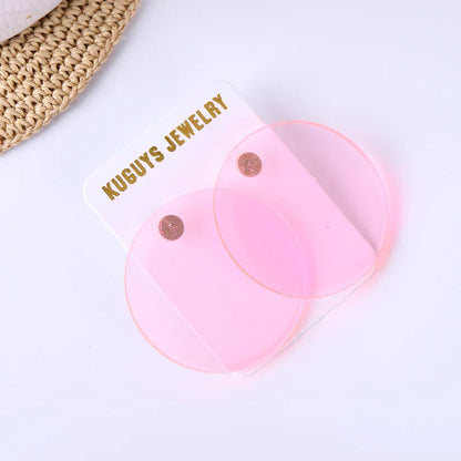 Boucles d'oreilles Queen Plate