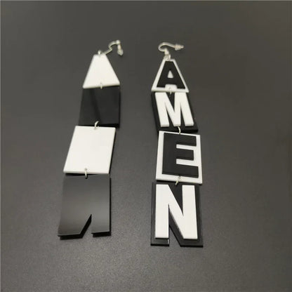 Boucles d'oreilles Queen Amen