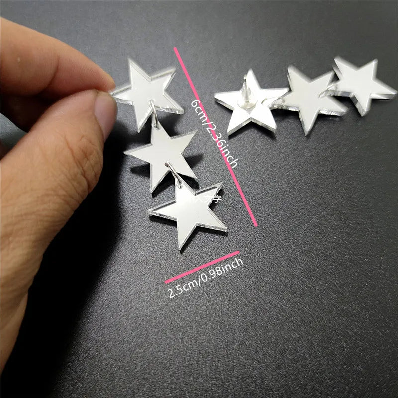 Boucles d'oreilles Queen Startrail