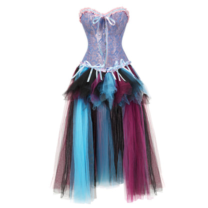 Robe Corset Drag Maiden (2 Couleurs)