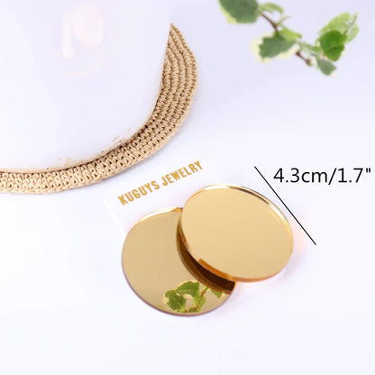 Boucles d'oreilles Queen Plate