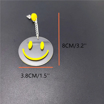 Boucles d'oreilles Queen Smiley