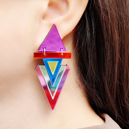 Boucles d'oreilles Queen Reflex