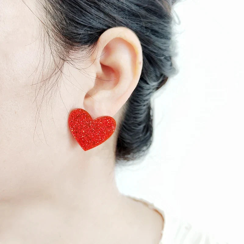 Boucles d'oreilles Queen Hearts