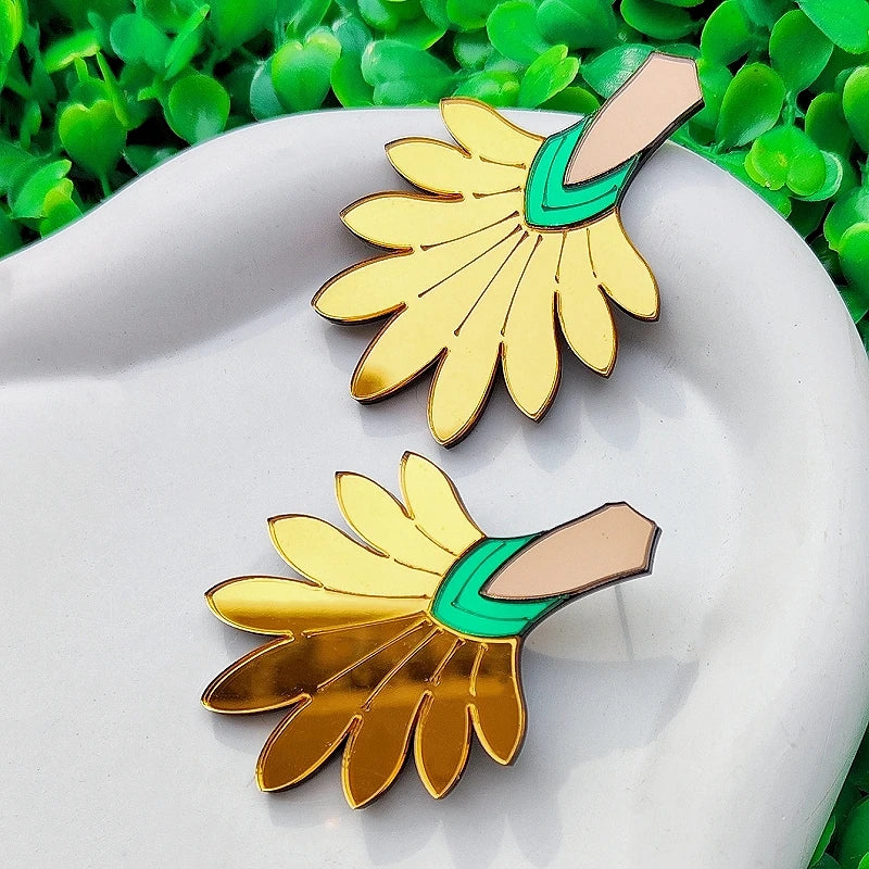 Boucles d'oreilles Queen Flowers