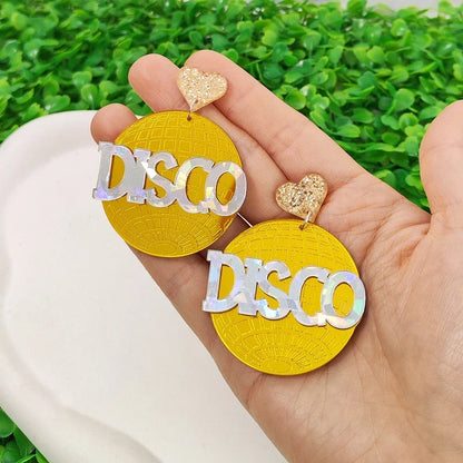 Boucles d'oreilles Queen Disco