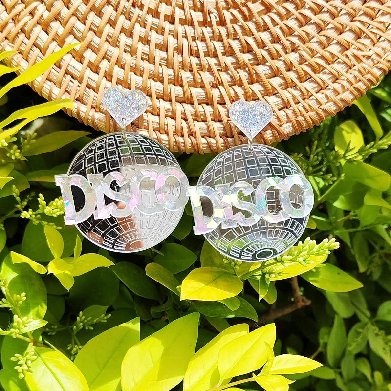Boucles d'oreilles Queen Disco