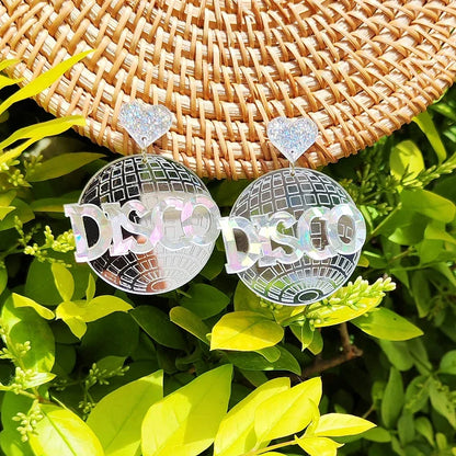 Boucles d'oreilles Queen Disco