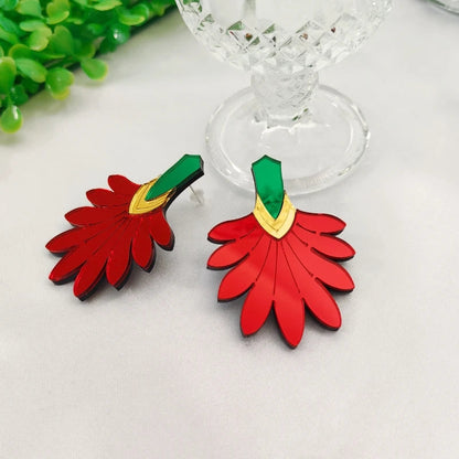 Boucles d'oreilles Queen Flowers