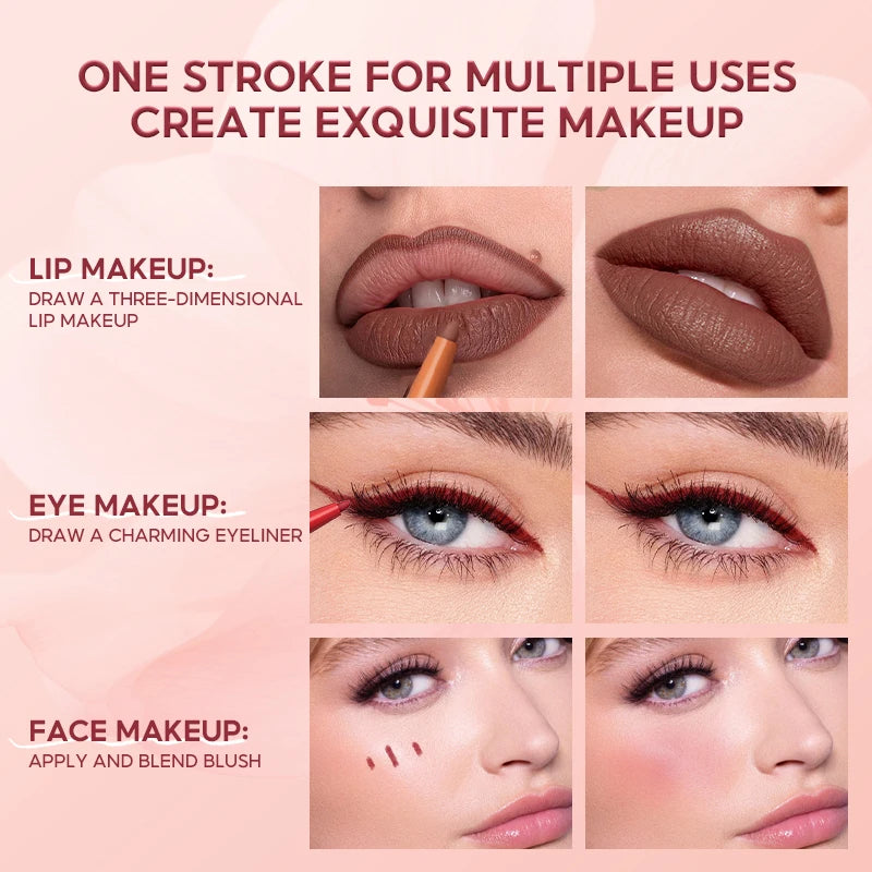 Lip Liner Queen Toulouse (Ensemble de 6 couleurs)