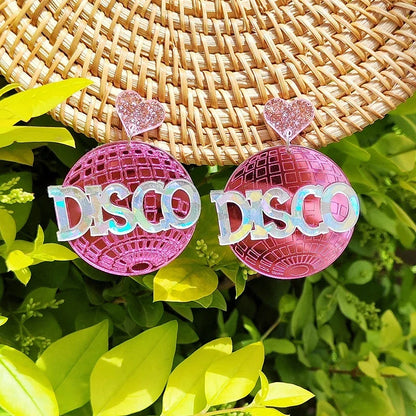 Boucles d'oreilles Queen Disco