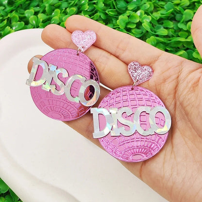 Boucles d'oreilles Queen Disco