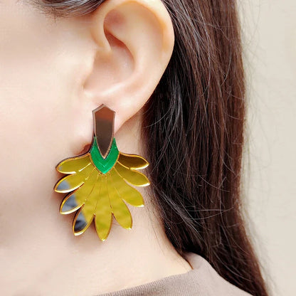 Boucles d'oreilles Queen Flowers