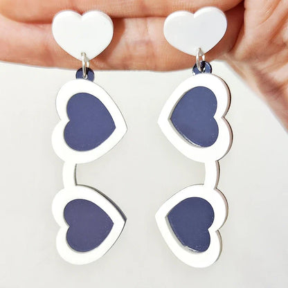 Boucles d'oreilles Queen Sunglasses