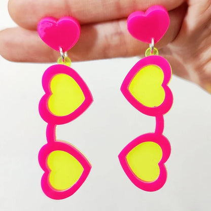 Boucles d'oreilles Queen Sunglasses