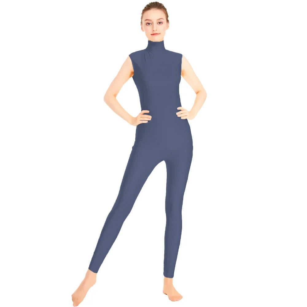 Combinaison Queen Satin (Deep gray)