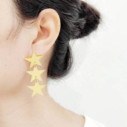 Boucles d'oreilles Queen Startrail